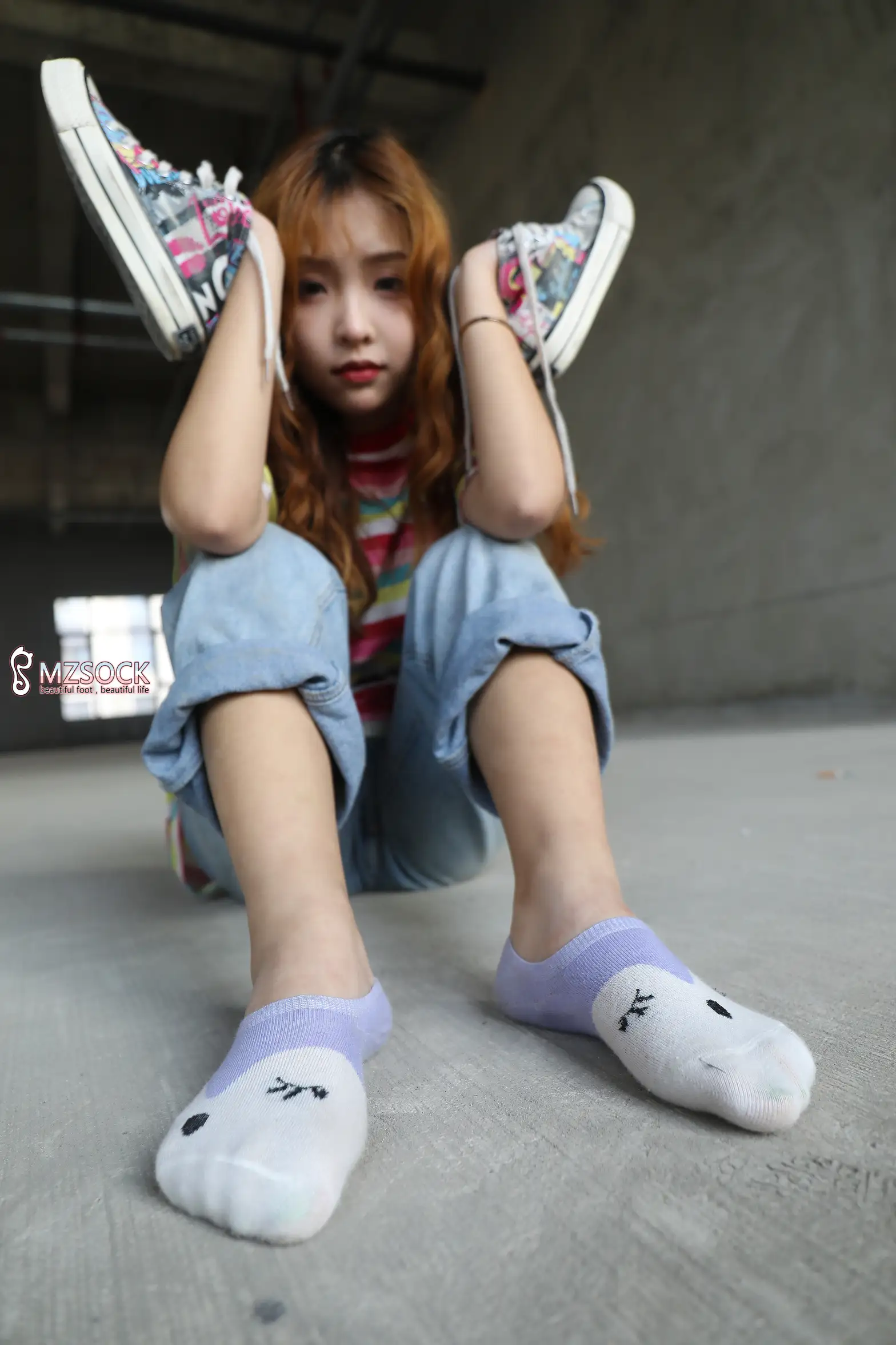 [Mzsock] Love beautiful feet NO.206 ella#[74P]-53