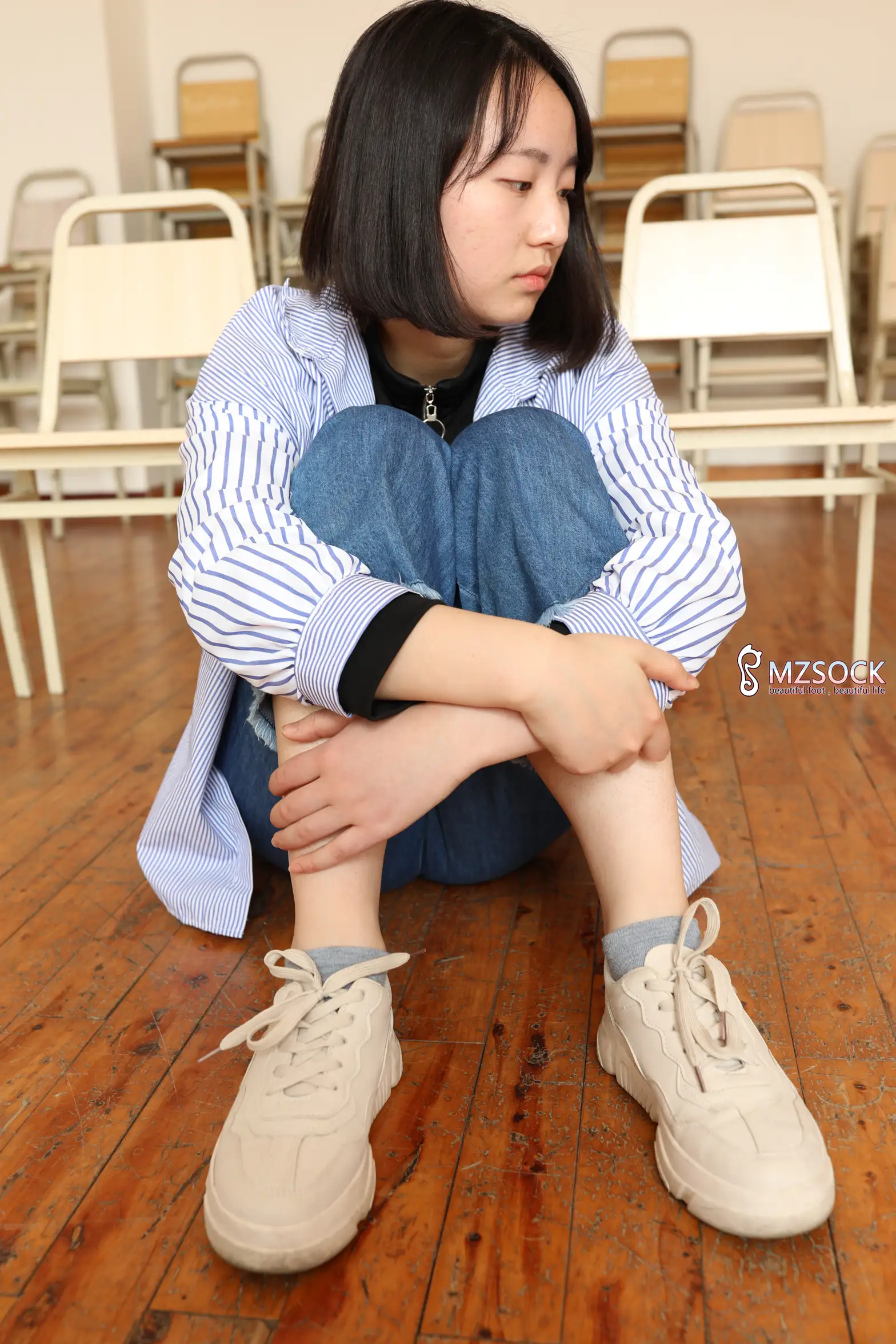 [Mzsock] Love beautiful feet NO.001 Xiao Hu#[74P]-37